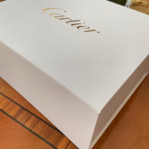 New Cartier empty gift box collecting organizer storage box - Picture 2 of 5